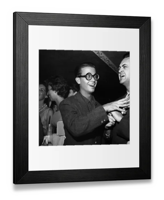 Framed Print : American Bandstand Host Framed Print : American Bandstand Host