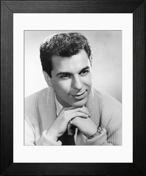 Framed Print : Portrait. CIRCA 1959: Singer Freddy Cannon poses for a portait in circa 1959 Framed Print : Portrait. CIRCA 1959: Singer Freddy Cannon poses for a portait in circa 1959