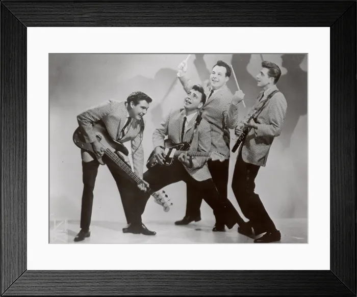 Framed Print : Vocal group The Fireflies Portrait Framed Print : Vocal group The Fireflies Portrait
