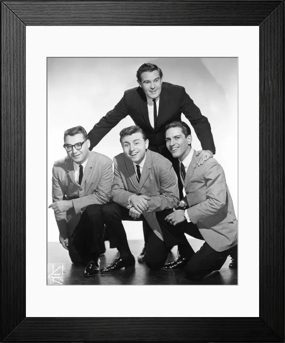 Framed Print : Vocal group The Fireflies Portrait Framed Print : Vocal group The Fireflies Portrait