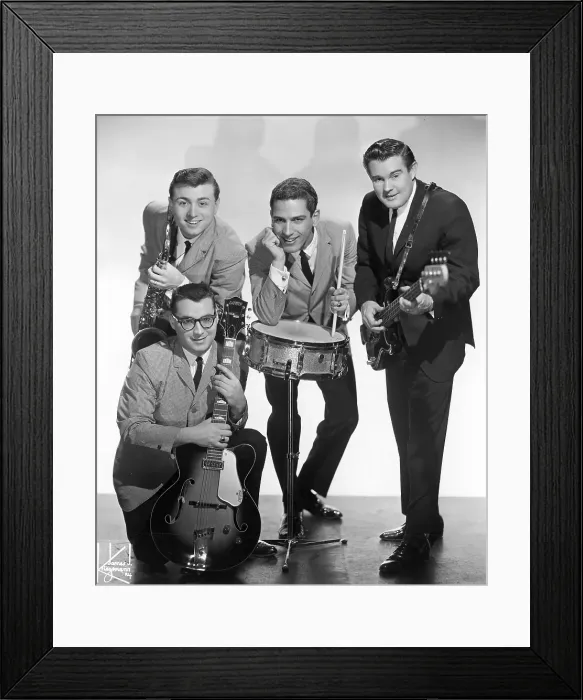 Framed Print : Vocal group The Fireflies Portrait Framed Print : Vocal group The Fireflies Portrait