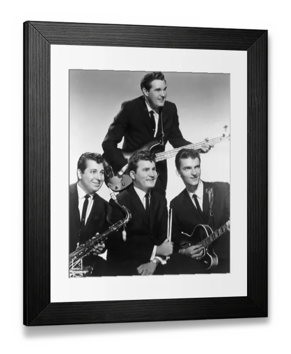Framed Print : Vocal group The Fireflies Portrait Framed Print : Vocal group The Fireflies Portrait