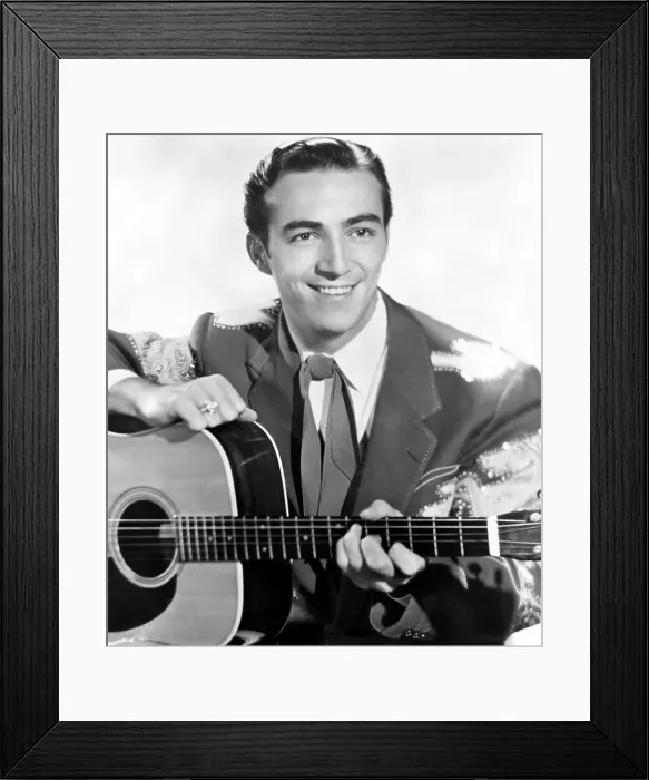Framed Print : Faron Young Portrait Framed Print : Faron Young Portrait