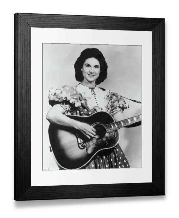 Framed Print : Kitty Wells Portrait Framed Print : Kitty Wells Portrait