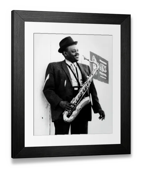 Framed Print : Ben Webster Portrait Framed Print : Ben Webster Portrait