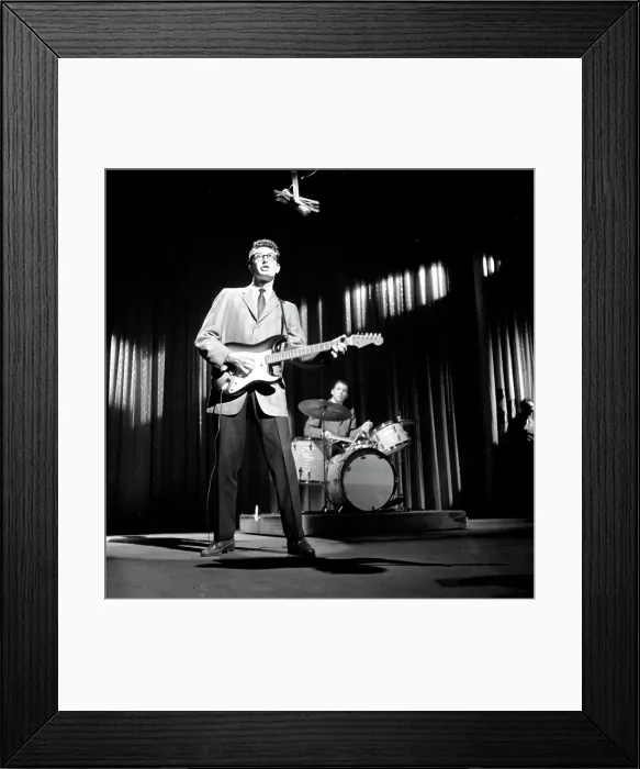 Framed Print : Buddy Holly & The Crickets Framed Print : Buddy Holly & The Crickets