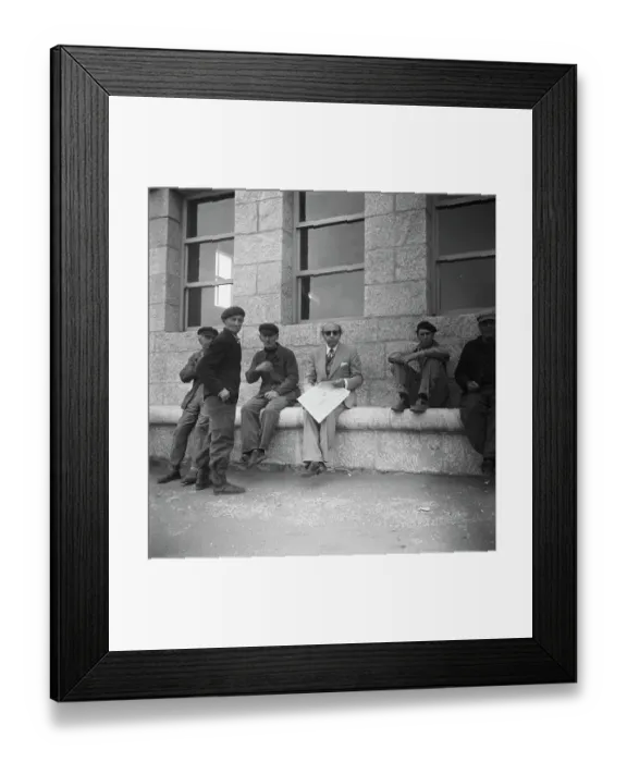 Framed Print : Yousuf Karsh in Southern Europe Framed Print : Yousuf Karsh in Southern Europe