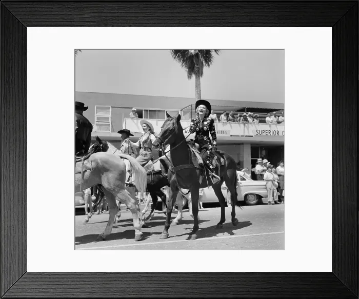 Framed Print : 1958 Rose Parade Framed Print : 1958 Rose Parade