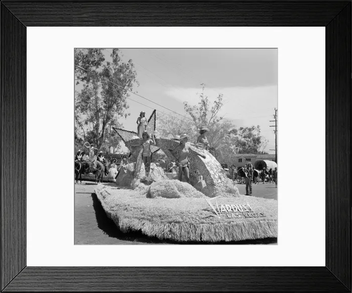 Framed Print : 1958 Rose Parade