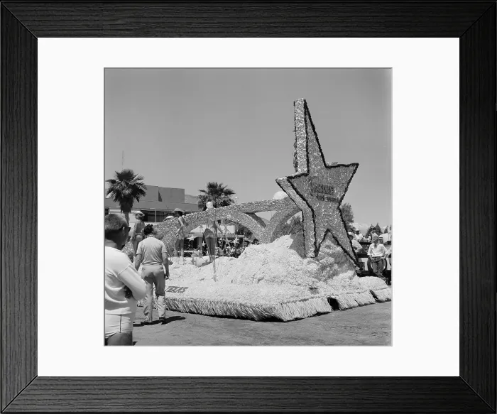 Framed Print : 1958 Rose Parade
