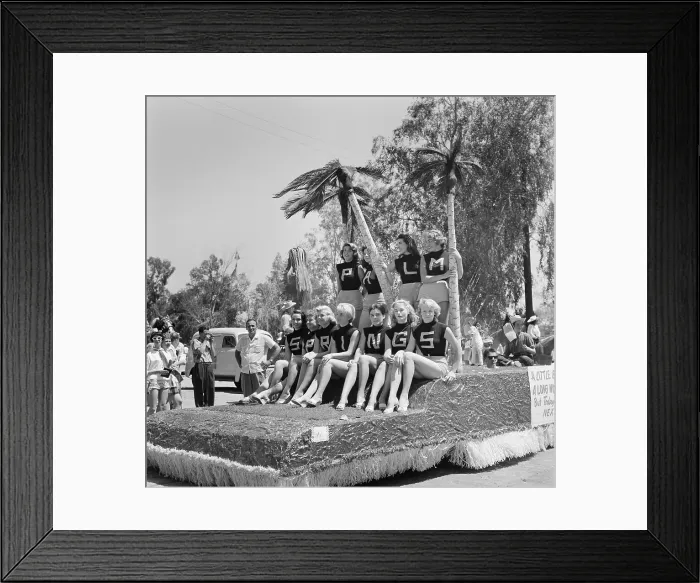 Framed Print : 1958 Rose Parade Framed Print : 1958 Rose Parade