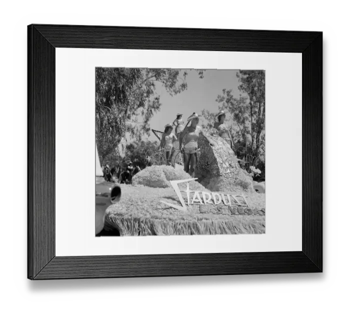 Framed Print : 1958 Rose Parade