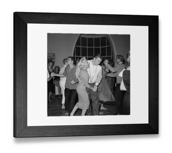 Framed Print : Dancers At Los Angeles Dance Hall Framed Print : Dancers At Los Angeles Dance Hall