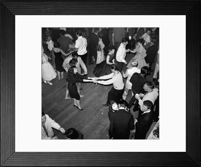 Framed Print : Dancers At Los Angeles Dance Hall Framed Print : Dancers At Los Angeles Dance Hall