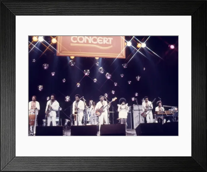 Framed Print : B.T. Express Performing Framed Print : B.T. Express Performing