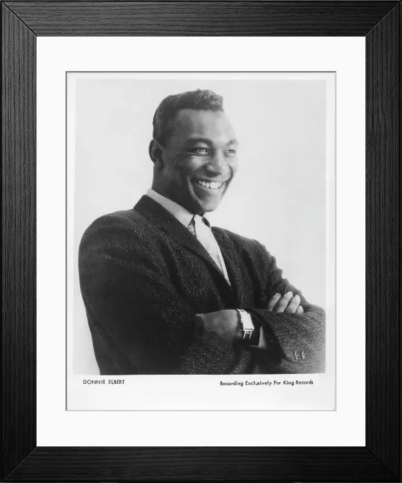 Framed Print : Donnie Elbert Portrait Framed Print : Donnie Elbert Portrait