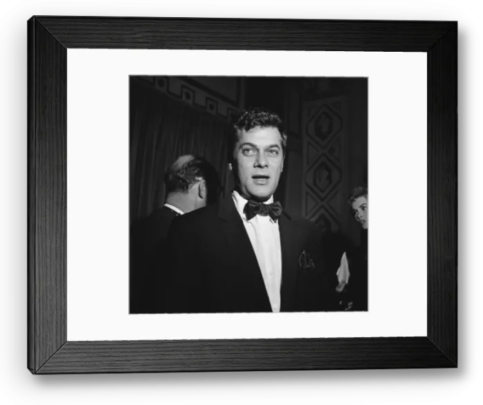 Framed Print : Tony Curtis