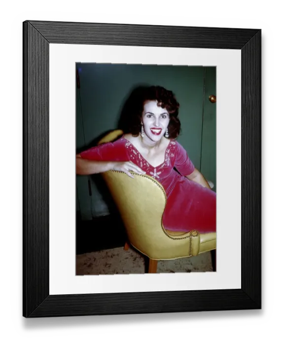 Framed Print : Wanda Jackson Portrait Framed Print : Wanda Jackson Portrait