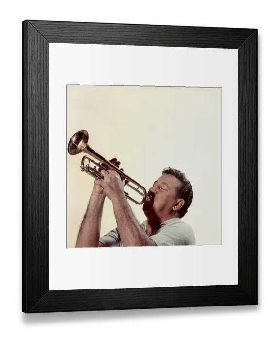 Framed Print : Louis Prima Portrait Session Framed Print : Louis Prima Portrait Session