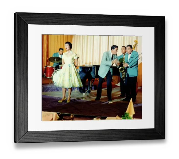 Framed Print : Louis Prima Portrait Session Framed Print : Louis Prima Portrait Session