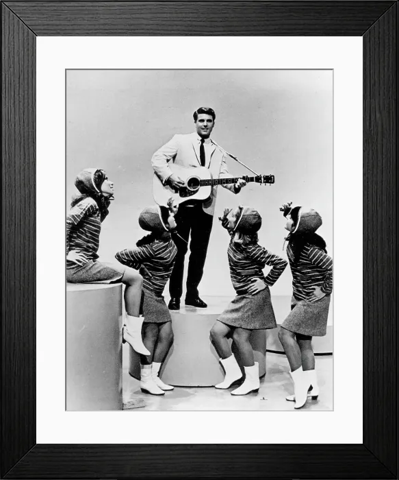 Framed Print : Ricky Nelson On A TV Show Framed Print : Ricky Nelson On A TV Show