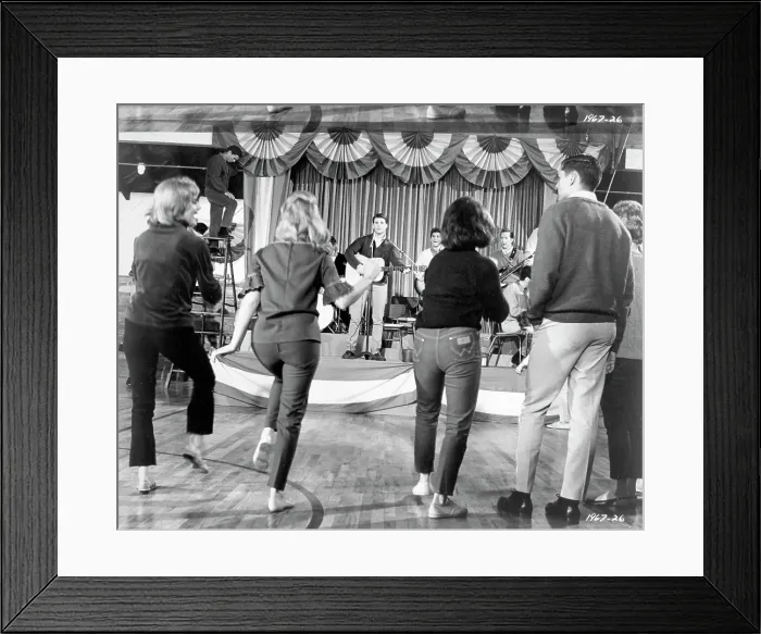 Framed Print : Rick Nelson Performing Framed Print : Rick Nelson Performing