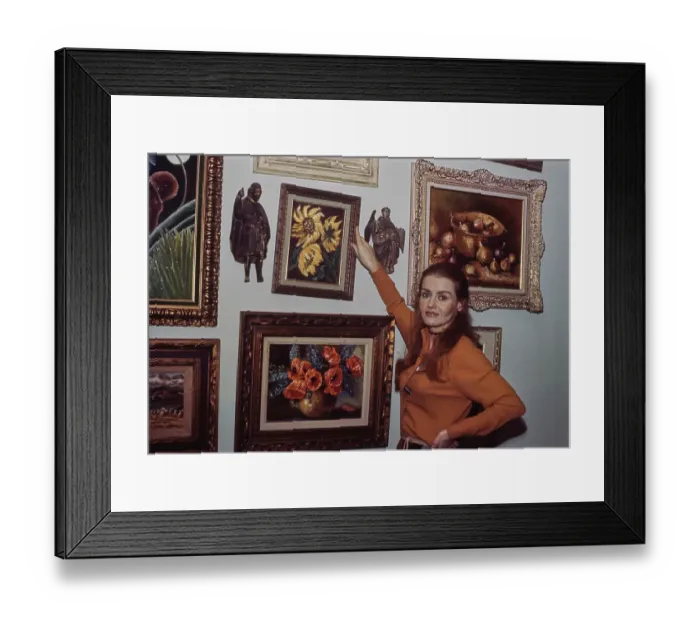 Framed Print : Angie Dickinson, American Actress Framed Print : Angie Dickinson, American Actress