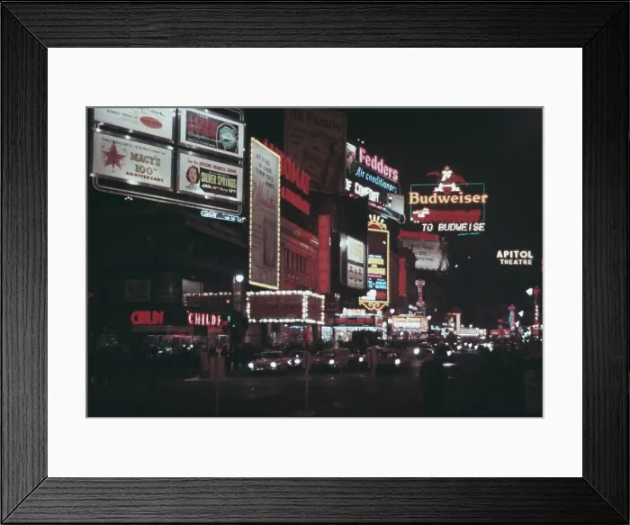 Framed Print : Times Square, New York City Framed Print : Times Square, New York City