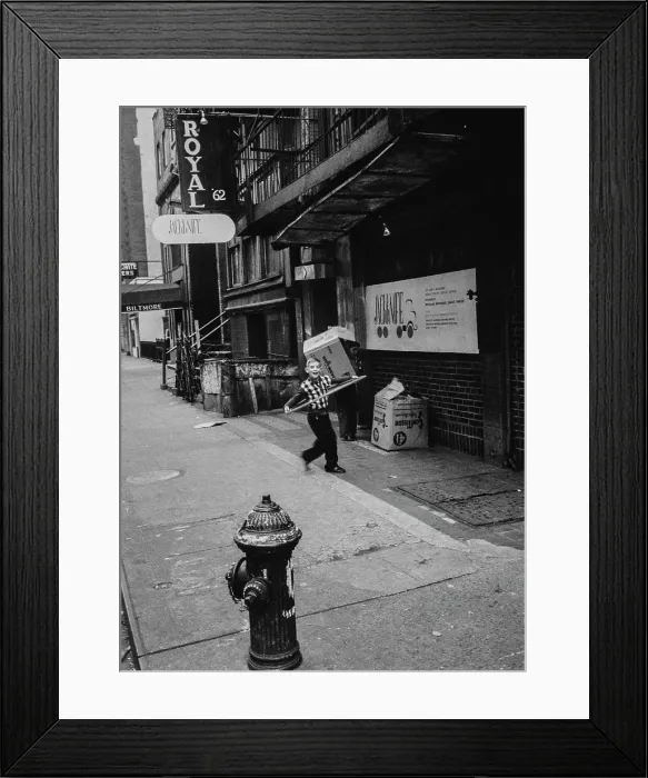 Framed Print : East 4th Street