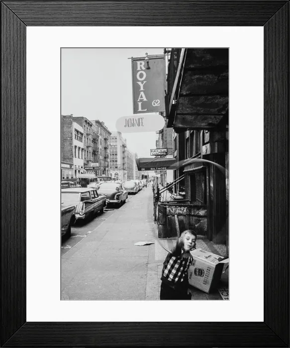 Framed Print : East 4th Street
