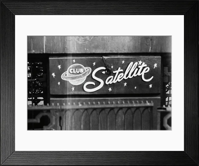 Framed Print : Club Satellite Framed Print : Club Satellite