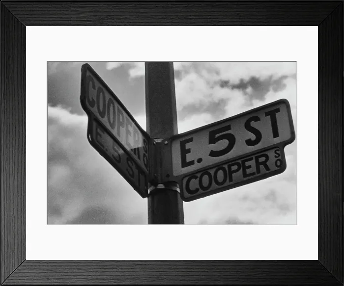 Framed Print : Cooper Square Framed Print : Cooper Square