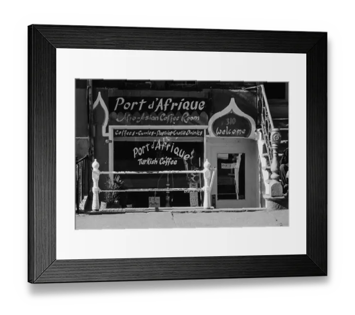 Framed Print : Port D'Afrique Framed Print : Port D'Afrique