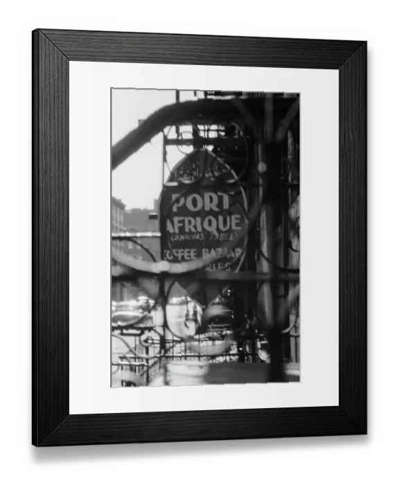 Framed Print : Port D'Afrique Framed Print : Port D'Afrique