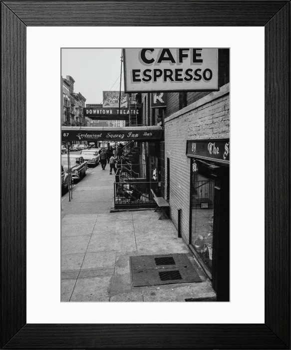 Framed Print : East 4th Street