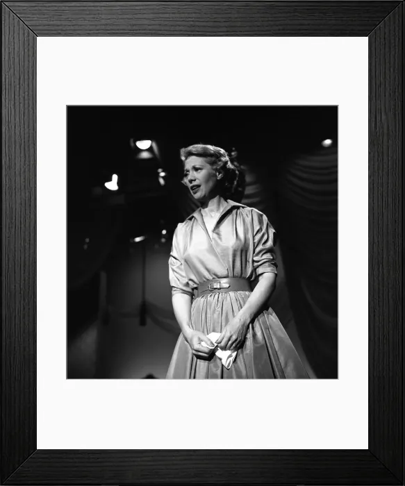 Framed Print : Dinah Shore Performing Framed Print : Dinah Shore Performing