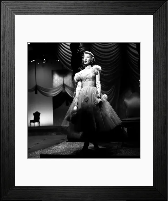 Framed Print : Dinah Shore Performing Framed Print : Dinah Shore Performing