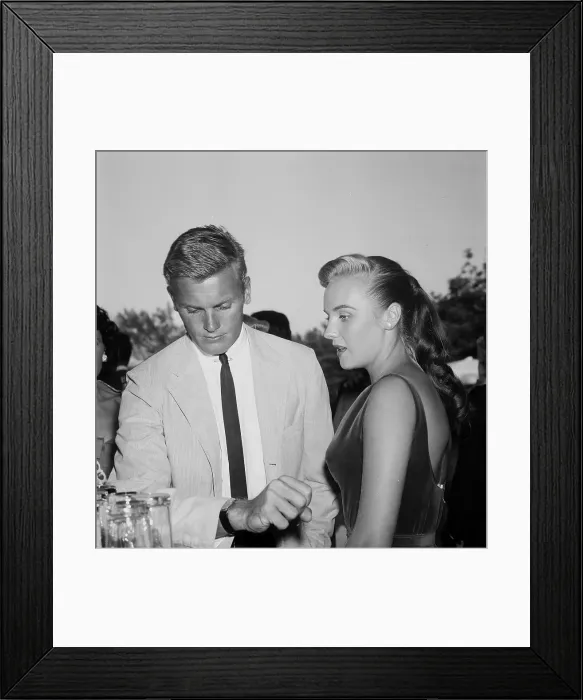 Framed Print : Tab Hunter Framed Print : Tab Hunter