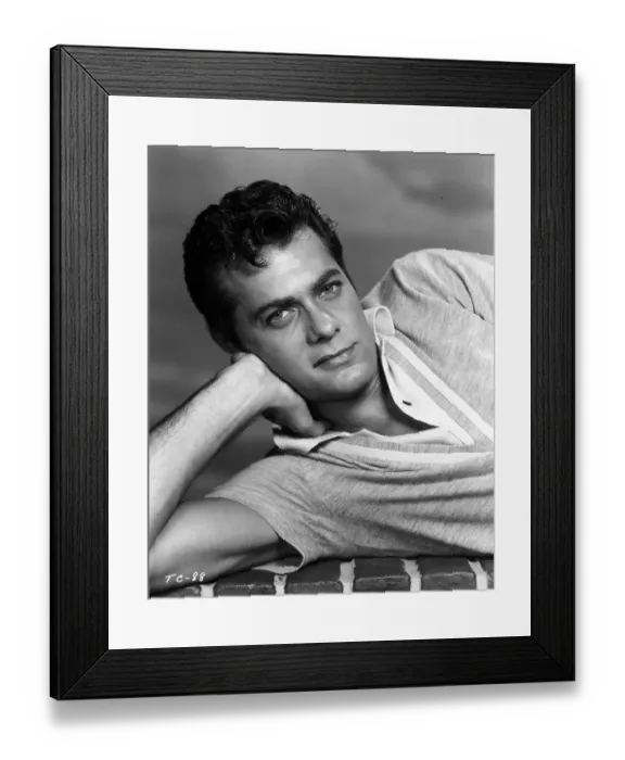 Framed Print : Tony Curtis Portrait