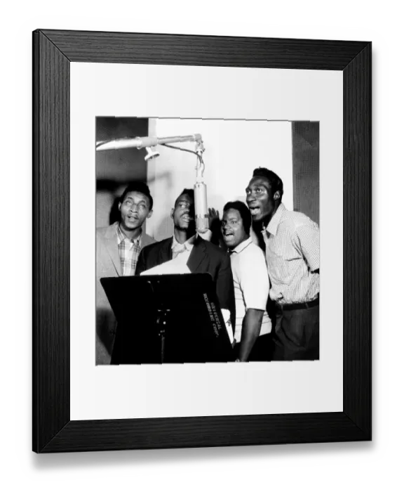 Framed Print : Moonglows Recording Framed Print : Moonglows Recording