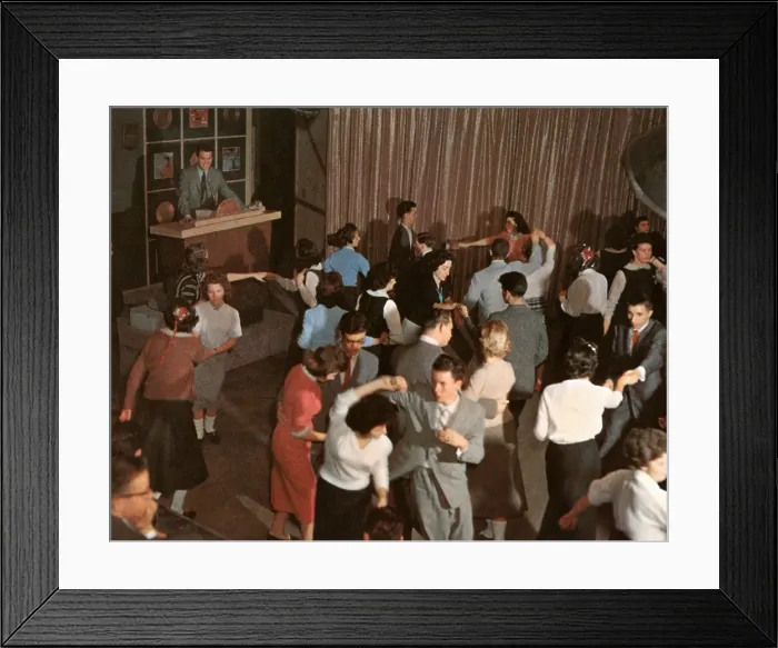 Framed Print : American Bandstand Taping Framed Print : American Bandstand Taping
