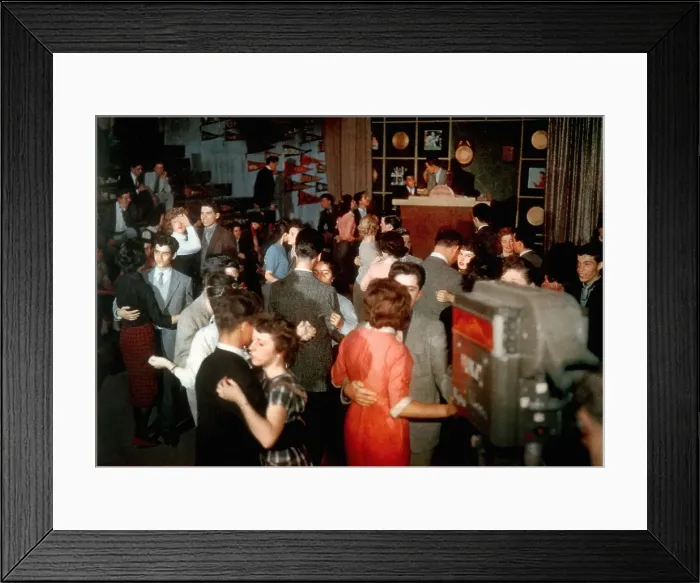 Framed Print : American Bandstand Taping Framed Print : American Bandstand Taping