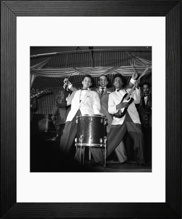 Framed Print : Bandleader With Don & Dewey Framed Print : Bandleader With Don & Dewey