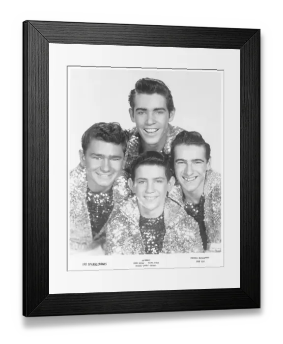 Framed Print : The Sparkletones