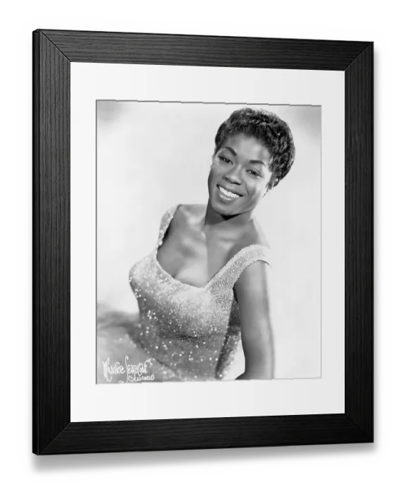 Framed Print : Sarah Vaughan Framed Print : Sarah Vaughan