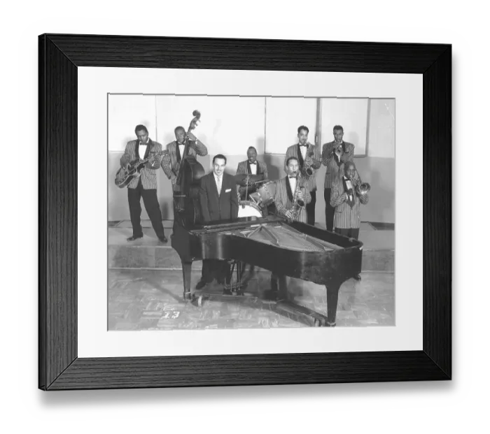 Framed Print : Johnny Otis Orchestra Framed Print : Johnny Otis Orchestra