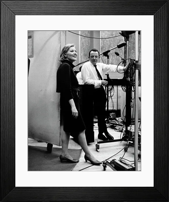 Framed Print : Patti Page In The Studio Framed Print : Patti Page In The Studio