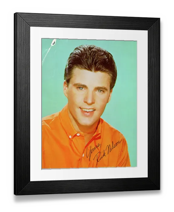 Framed Print : Ricky Nelson Portrait Framed Print : Ricky Nelson Portrait