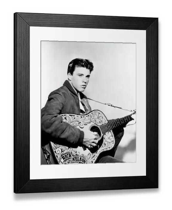 Framed Print : Rick Nelson Portrait