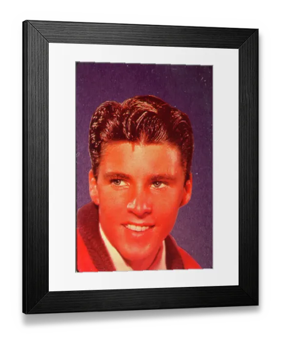 Framed Print : Ricky Nelson Portrait Framed Print : Ricky Nelson Portrait